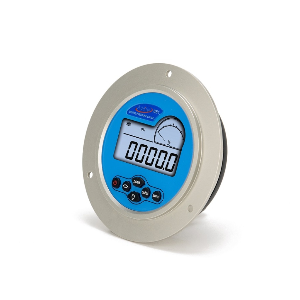 ADT681-PB Digital Pressure Gauge - Gauge Pressure Panel Mount | Zedflo ...